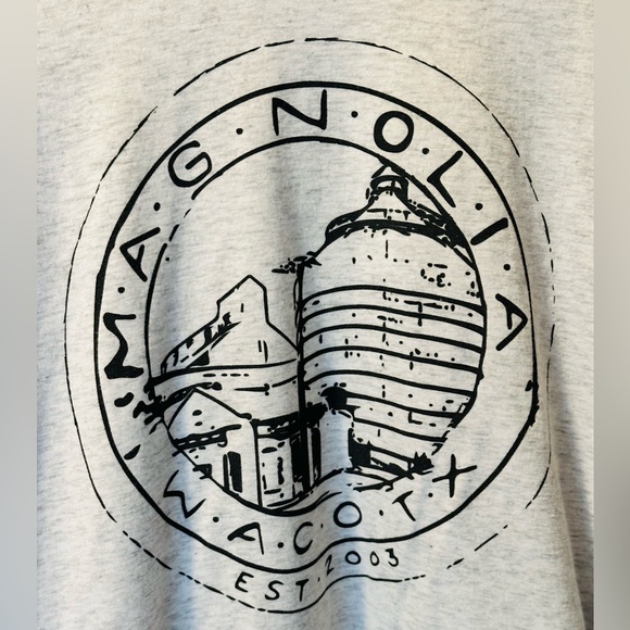 Magnolia Silos Chip & Joanna Gaines Baseball Tee sz Large - Picture 4 of 9